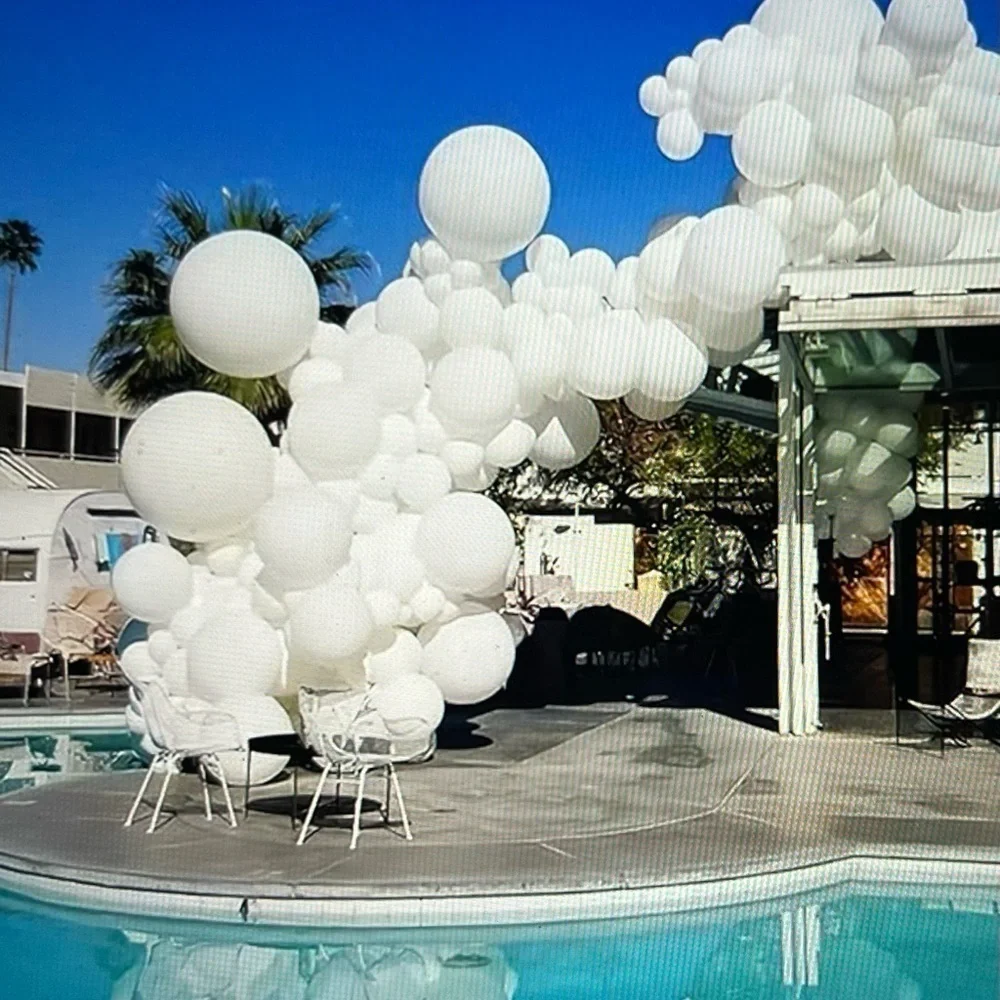 PartyWoo White Balloons Brand New
